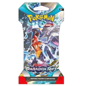 Pokémon Scarlet & Violet Paradox Rift Sleeved Booster Pack (1) - 10 Cards & Basic Energy