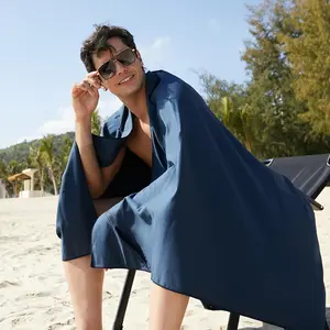 Quick-Dry Sports Towel, Large Size 27.5x55inch, Microfiber Sports Towel, Soft, Super Absorbent - Ultra Compact - Lightweight. Perfect for Travel & Gym & Camping, Hiking, Yoga, Pool.