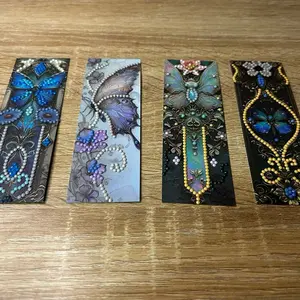 Bedazzled Paper Bookmark