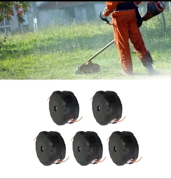 5 Pcs 3-3/4" Universal Trimmer Head Fit for Echo Weed Speed Feed 400 ,140 , 200 , 202 , 210 PAS210 PAS211 PAS225 Shindaiwa 22T C230 C242 B45 B450