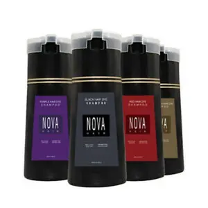 【2026】 Hair Dye Shampoo, Nova Hair Instant Dye Shampoo,Hair Color Shampoo haircare Gentle Ginseng Moisture tinte  negro hair  color magic Light Brown Blonde Balayage Blonde Highlight Mixed