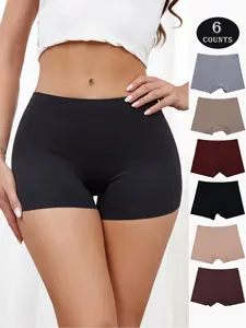 Women's Seamless Ice Silk Briefs, Mid-Waist Invisible Underwear, Comfortable Breathable Design, Perfect for Everyday Wear, Soft Comfy Panties, Seamless Undergarment