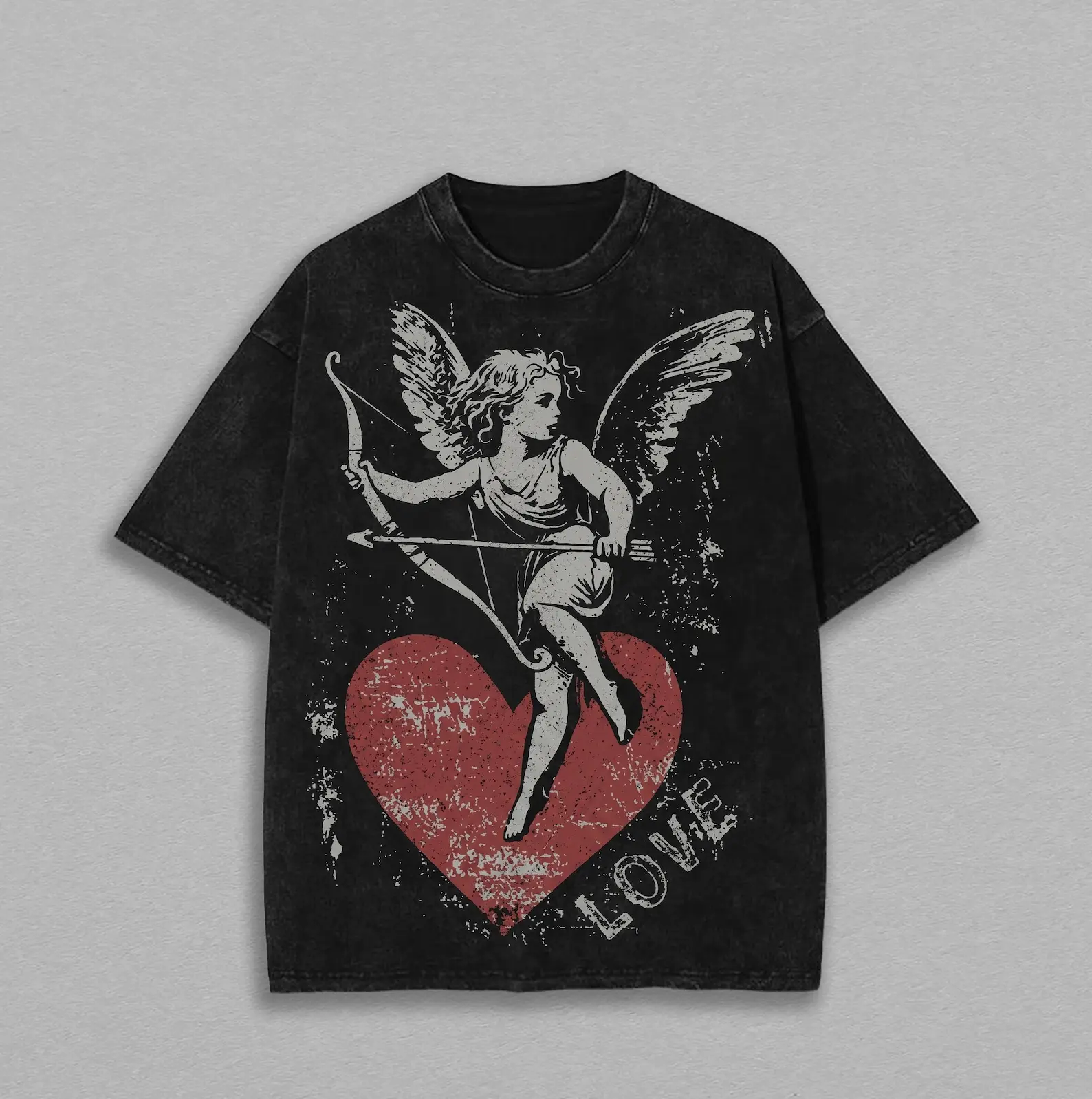Cupid Love Shirt, Valentines Day Tee, Vintage Cupid Graphic Tee, Romantic Heart Shirt, Love Aesthetic Tee, Grunge Valentine Shirt funny dad life shirt fathersdaygift
