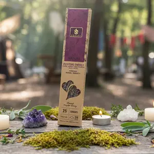 SONAVI – Nature’s Collection: Positive Energy Incense Sticks - Copal, Myrrh, Frankincense & Palo Santo - 25 grams