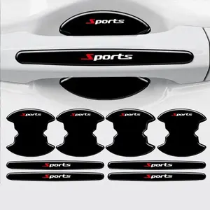 Car Door Handle Protective Sticker, Anti-scratch Rubber Car Handle Anti-scratch Sticker, Paint Protective Film, Car Exterior Accessories, Universal Car Sticker