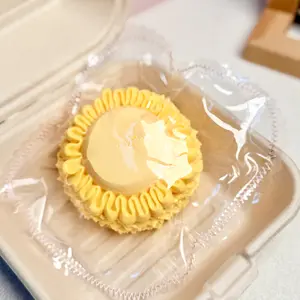 【Buy 3 get 1 free】Golden Chrysanthemum Cake taba squishy Food-Grade Silicone Slow-Rising Rebound Squishy Fidget Toys for Stress Relief - Soft Squeeze Toys with Thick Creamy Slime Texture, Handmade Non-Toxic Sensory Toys Rubber