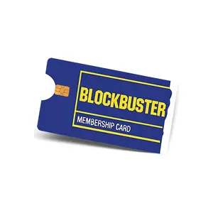 Blockbuster Card Stickers for Credit Debit Key Card