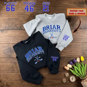 Briar University Embroidered Sweatshirt and Hoodie, Graham 44 Sweater, Off Campus Series Shirt, Romance Reader Gift