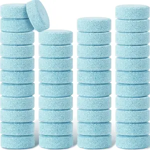 Blulu 60 Pcs Windshield Washer Fluid Tablets Windshield Wiper Fluid Concentrate Car Washer Tablets Glass Cleaner, 1 Pack Makes 63.4 Gallons, 1 Piece Makes 1.05 Gallons