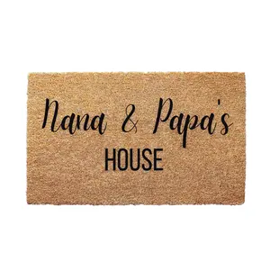 Nana & Papa's House Decorative Doormats