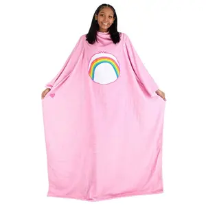 Cheer Bear Care Bears Wearable Comfy Throw