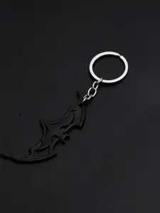 The trendy Halloween bat shaped pendant is suitable for daily wear, vacation dates, and other occasions, and is also a surprising and exquisite small gift, Cool Keychains