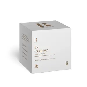 Cleanse Hygiene Wipes - Sensitive Skin, Fragrance Free, Paraben Free