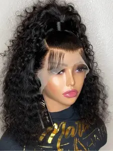 16-Inch Lace Front Wig, Ultra-Soft 180% Density, Twisty Curls, No Glue, Pre-Pulled, Ideal for Women, Daily Use, All Seasons, Glueless Wig