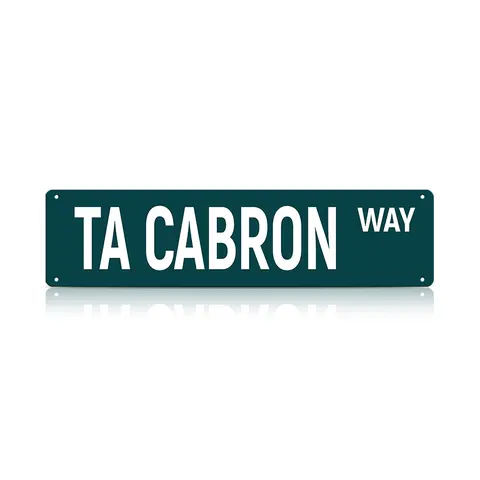 16x4 In Retro Metal Decor Hanging Plaque - Lightweight Easy-Install Wall/Doorway Bar Sign with Clean Typography, Cool Room/House Decor, Room Accessories for Adults’ Home Bar, Nail Gift Home Supplies