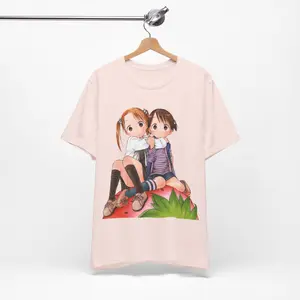 Chika Itou And Matsuoka Miu Tee - Cutecore Jojifuku Anime Girl Shirt - Strawberry Marshmallow Ichigo Mashimaro T-shirt