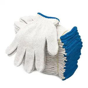 12 Pairs Work Gloves, Working Gloves, Polyester Knit Safety Gloves, Ideal for Gardening, Warehouse, Cooking, Painting, Mechanical Operations, Industrial Use