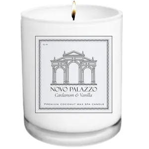 Cardamom & Vanilla Scented Candle 18oz Aroma Coconut