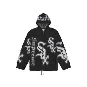 Supreme Chicago White Sox Zip Up Hooded Sweater Black (men) by StockX