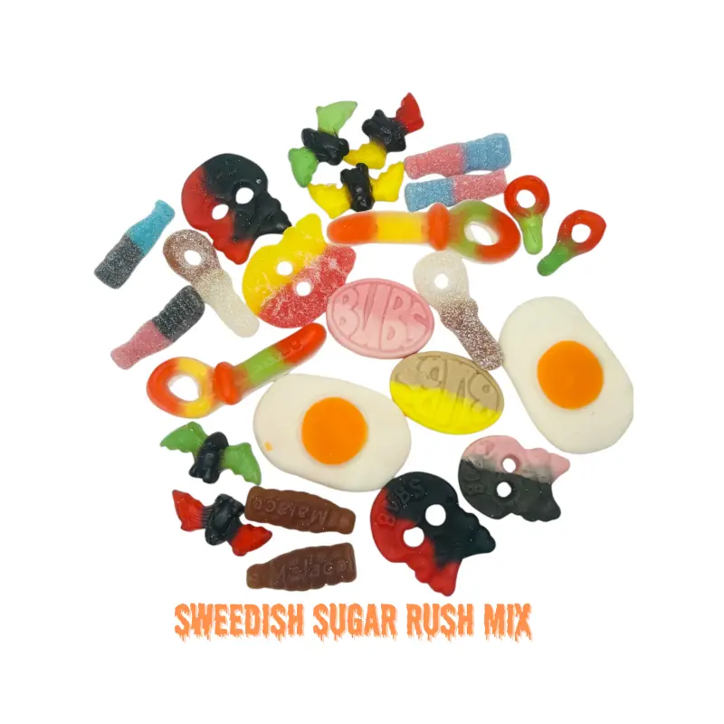 Swedish Sugar Rush MIX - Delicious Swedish Candy
