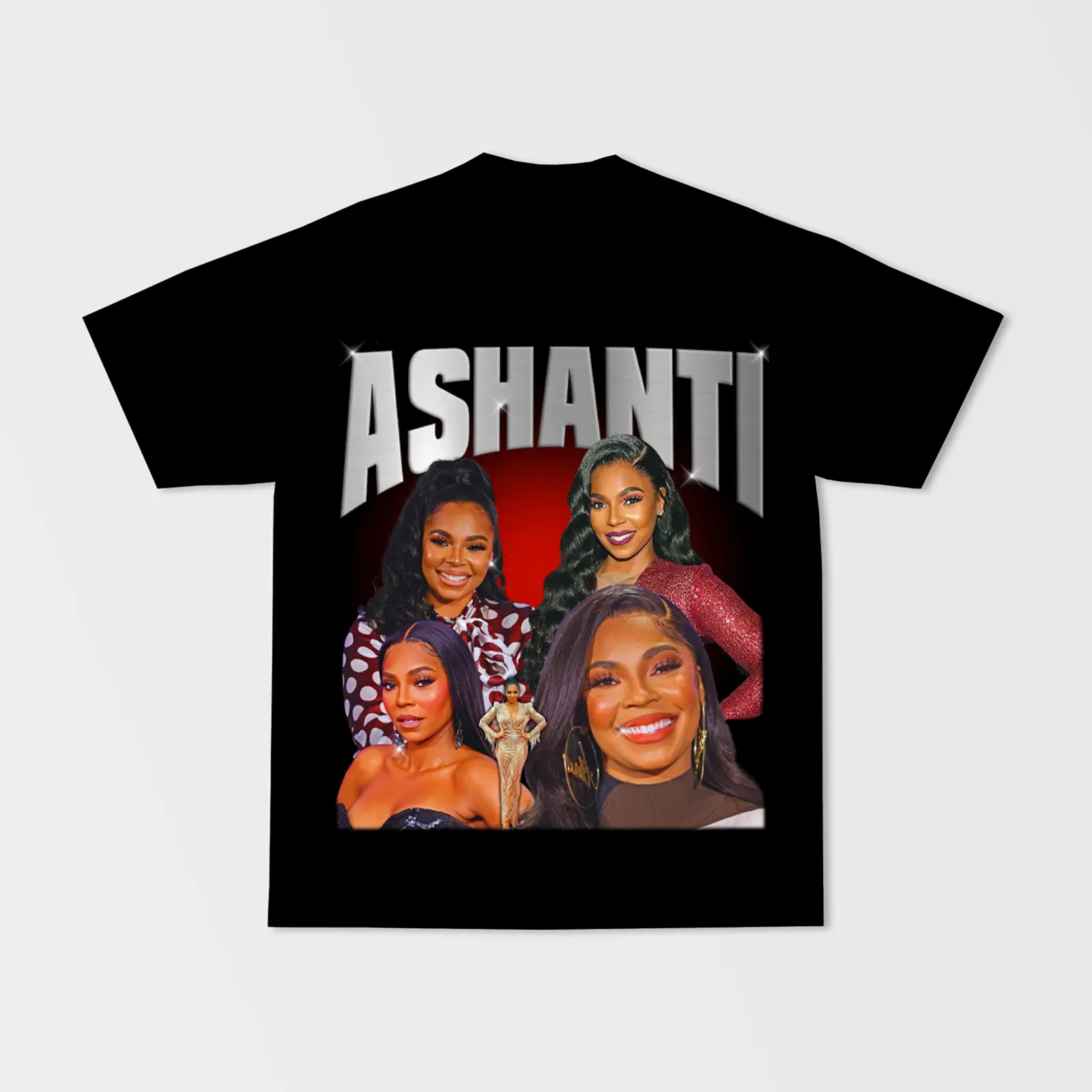 Ashanti Vintage Music Graphic Tee Inspired By Y2K Fashion Culture YG280504