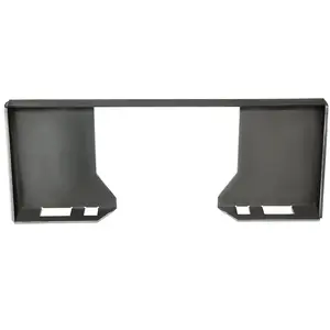 GARVEE 1/2" Thick Steel Quick Tach Cut Out Mount Plate, Skid Steer Attachment Adapter Compatible with Bobcat and Kubota Tractors