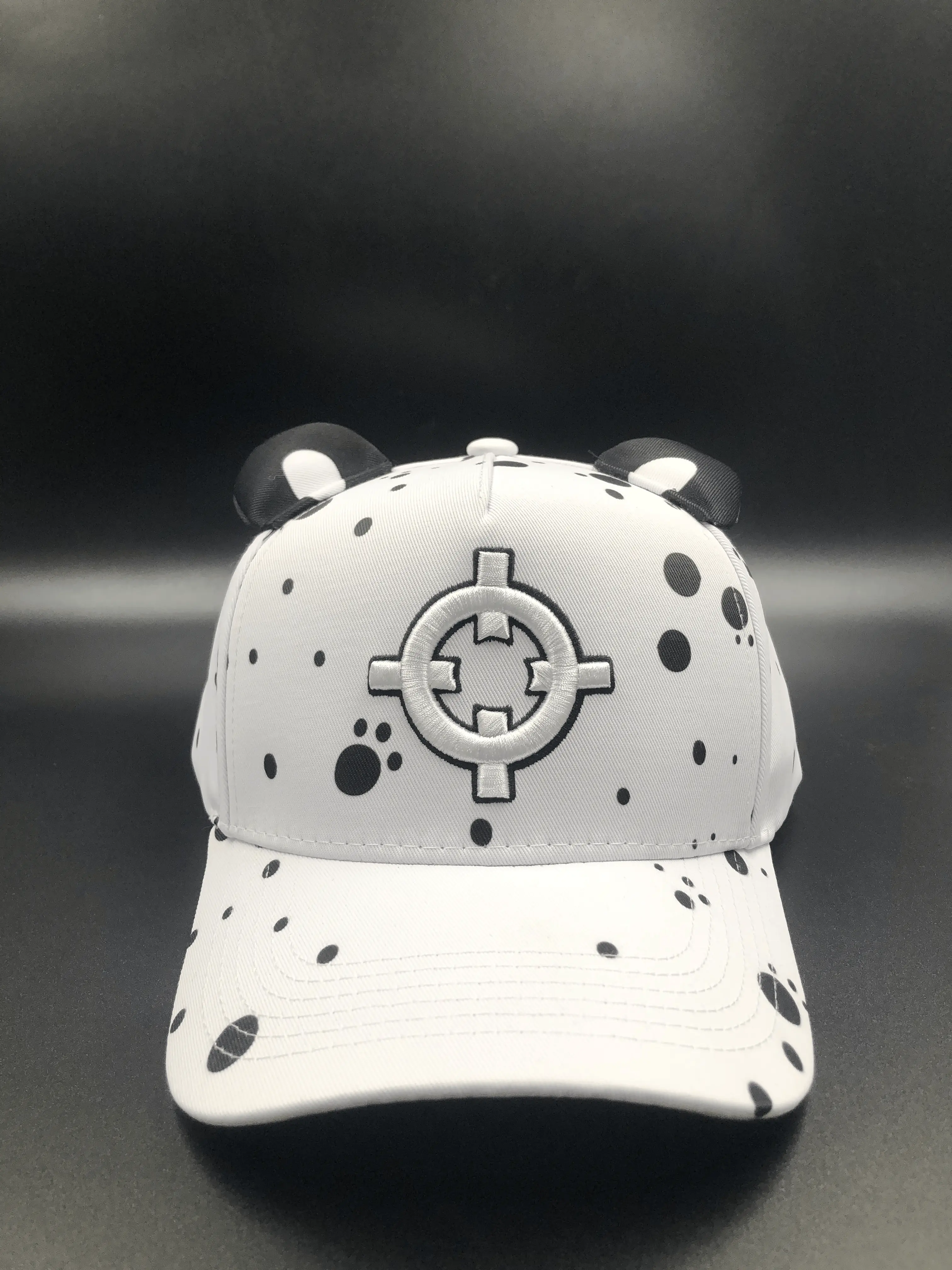 Anime Snapback Hat Swordsmen and Paw Print Hats - Embroidered, Satin-Lined Design for Men and Women, Cotton Unisex Casual Daily Wear 58CM Embroidered Snapback Cap Fashion Snapback Hat