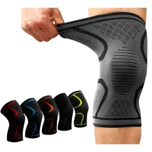 Fitness Running Cycling Knee Support Braces - Elastic Nylon Sport Compression Knee Pad Sleeve