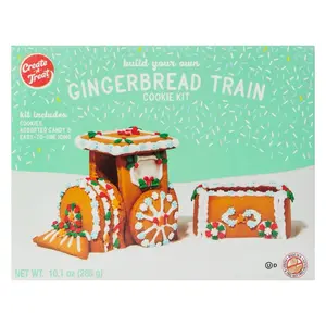 Build Your Own Gingerbread Train Kit - DIY Christmas