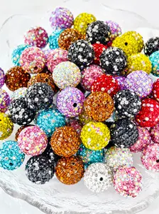 Rhinestone Decor Beaded Pen, DIY Bead Pen, Bling Glitter Beads, DIY Jewelry Making Supplies for Bracelet Necklace Earrings, Fashion Accessories for Women & Girls