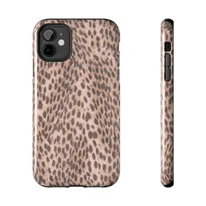 Leopard Print Phone Case | Tough Phone Case, Safari Animal Pattern