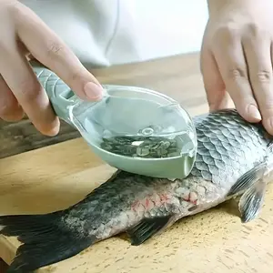 Manual Fish Scaler, 1 Count Household Fish Scale Remover, Professional Fish Scale Removal Tool, Kitchen Fish Scale Planer, Cooking