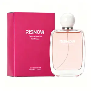 RISNOW Orientall Vanilla Eau de Parfum 100ml | Floral Fruity Gourmand Fragrance with Cinnamon Tuberose Vanilla | Long-Lasting Arabian Women's Perfume sweet fragrance