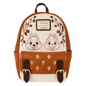 Chip and Dale Acorn Quilted Texure Mini Backpack