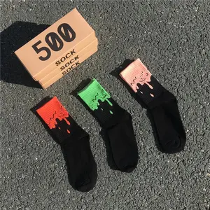 Unisex AJ Splicing Crew Socks 3-Pack | Hip Hop Street & Sport Style