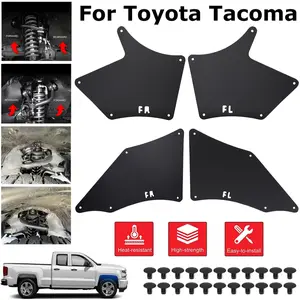 4PCS Fender Liners Seal Flaps Splash Shield Guard for Toyota Tacoma 2005-2020 Pickup Wheel Well Protection Set