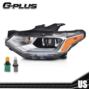 HID Headlight Lamps LED DRL Driver Left Side Fit For 18-21 Chevy Traverse