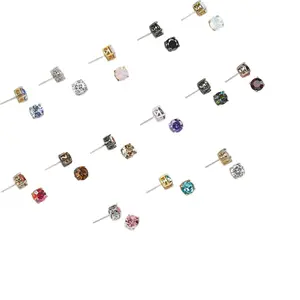 Impression Earrings – 3 Carat Austrian Crystal Studs