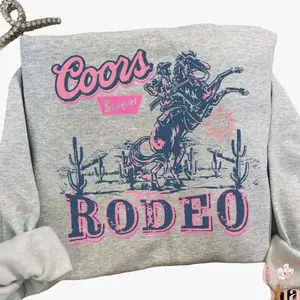 Western Beer Sweatshirt, Western Graphic Sweatshirt, Cowgirl Shirt, Cowboy Hoodie, Country Girl Shirt, Rodeo Shirt