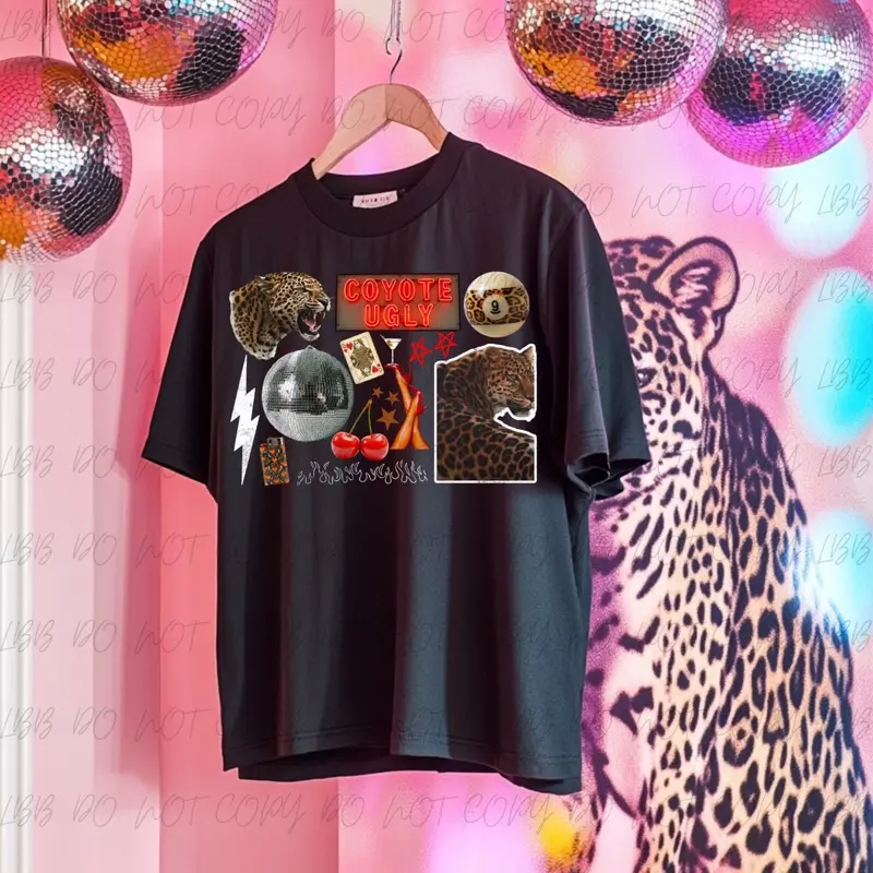 Into the wild collage T-shirt