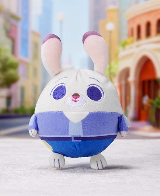 MINISO Disney Zootopia Cute Plush Squishy Dolls Judy Nick Leopard Officer Stuffed Figurines,Soft Plush Material,Decompression Squishy Design,Holiday & Holiday Hual