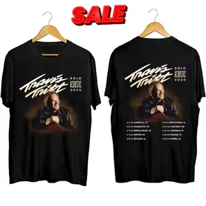 Travis Tritt Solo Acoustic Tour 2024 Shirt, Travis Tritt 2024 Concert Shirt, Travis Tritt Country Music Tour Shirt All Size Gift Fans