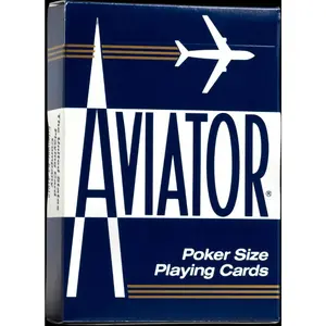 Aviator Poker Size Playing Cards, Colors May Vary