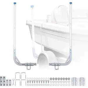 VEVOR Boat Trailer Guide, 16.7- 60 Adjustable Design Trailer Guide Poles, 2PCS Trailer Guide-Ons for Ski Boat, Fishing Boat or Sailboat TrailerVEVOR Super Brand Day