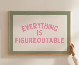 [Sale off up to 65%][Free Ship][No Frame] Vintage Quote Wall Art Print, Vintage Letters Print, Simple Sage Canvas Painting, Living Room & Bedroom Decor, Perfect Gift for Friends, Unframed