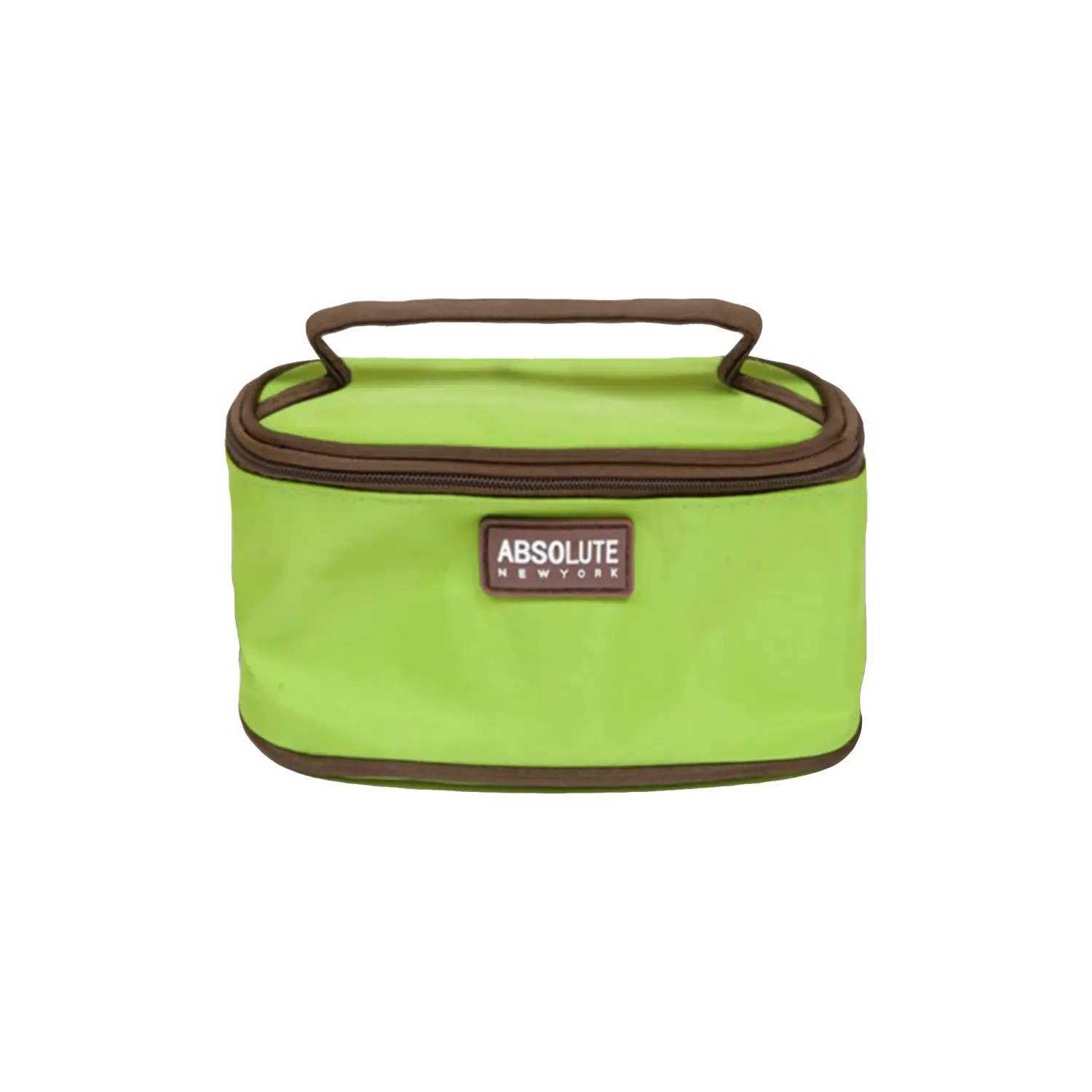 Absolute New York Green Microfiber Makeup Bag
