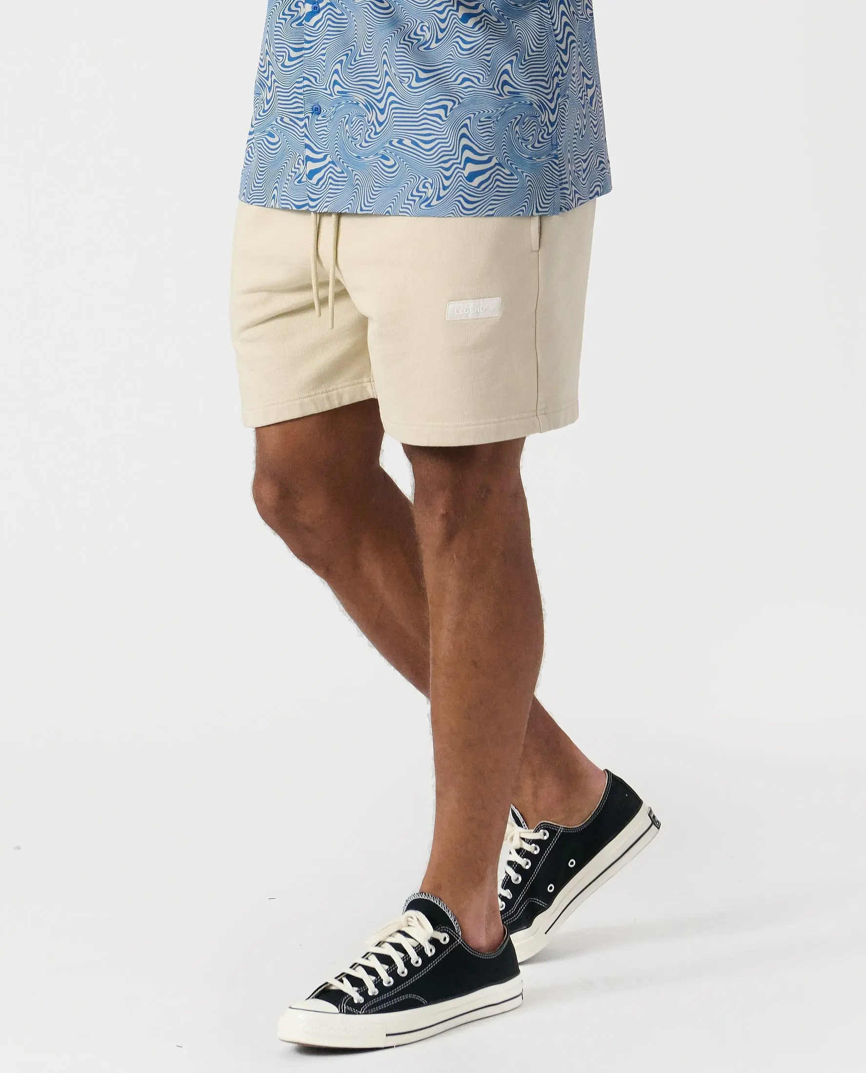 Fairfax Sweatshort Beige , Medium