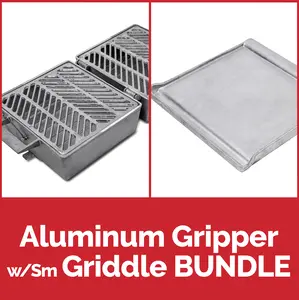 Aluminum Gripper w/Sm Griddle BUNDLE