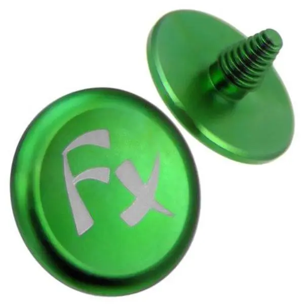 Fotodiox FX Green 12mm Concave Shape Soft Touch Shutter Release Button, Anodized Aluminum Camera Accessory