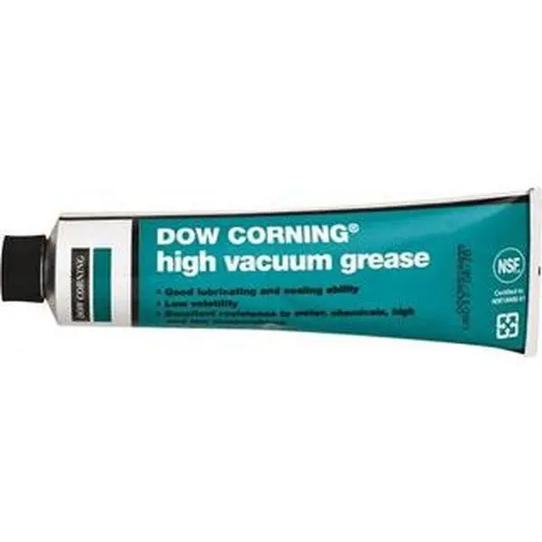 DOW CORNING General Purpose Silicone Grease, 5.3 oz Tube, Translucent White-Gray, NLGI 2, All-Season Hardware Adhesive Sealer, Part Number 1597418